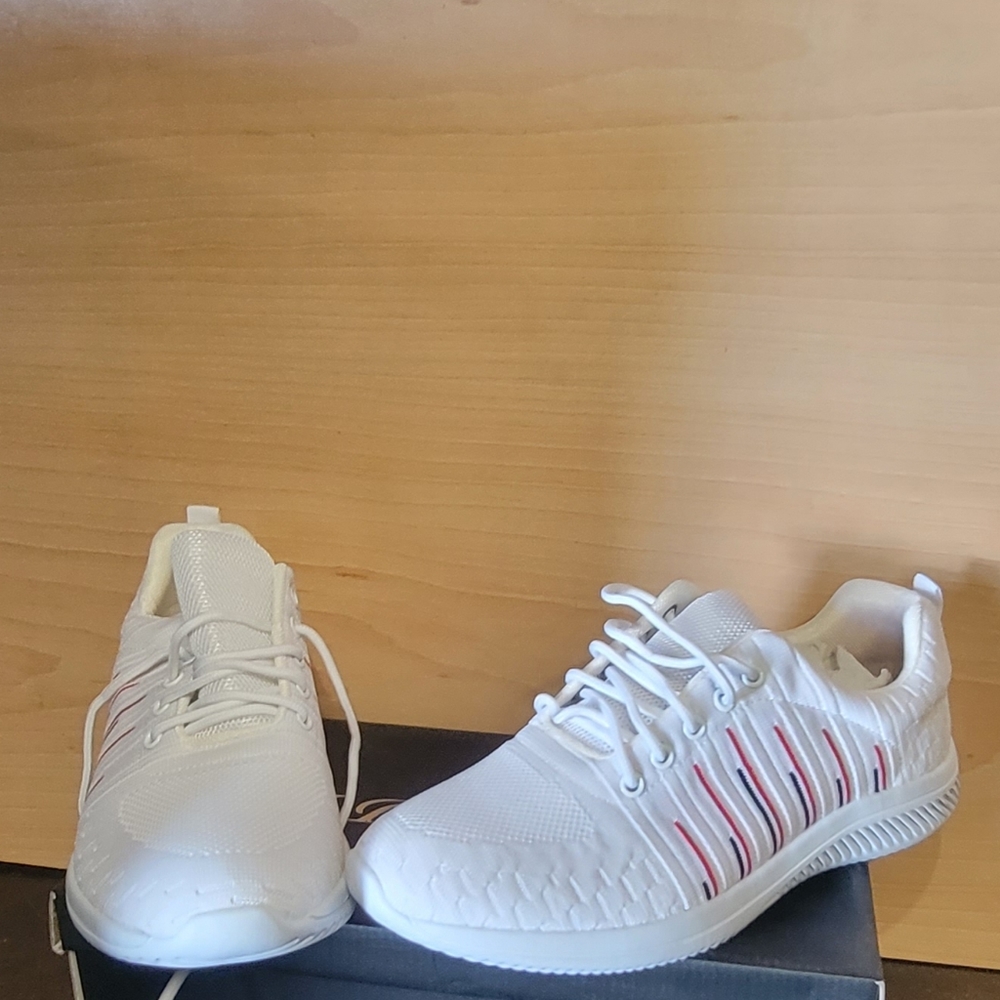 J REPUBLIC WHITE SNEAKERS